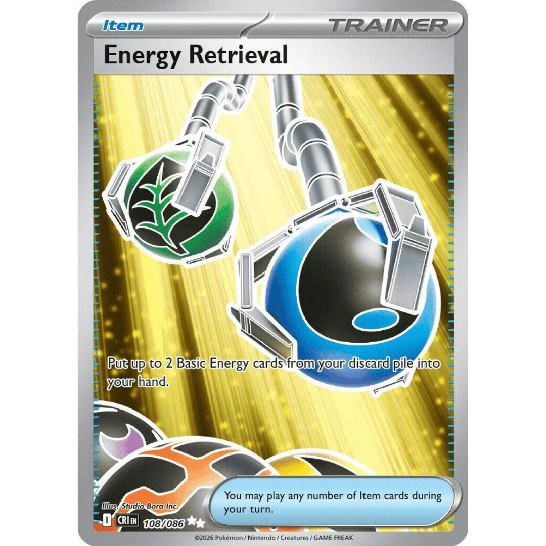 Energy Retrieval (108/086) [Mega Evolution: Chaos Rising]