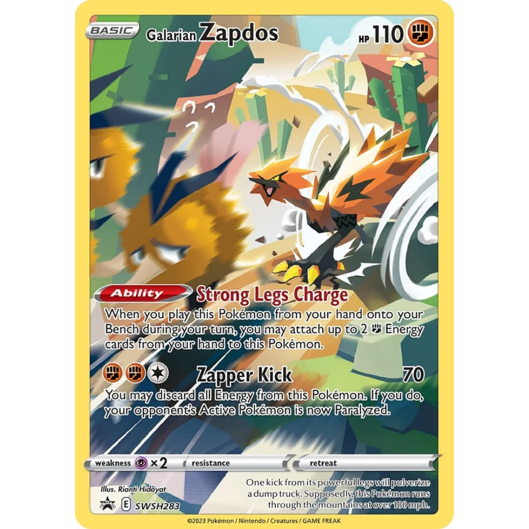 Galarian Zapdos (SWSH283) [Sword & Shield: Black Star Promos]