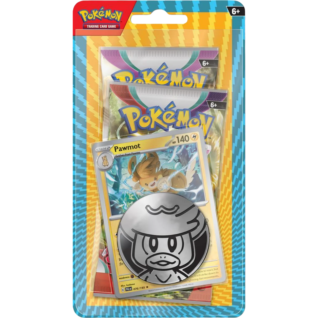 Checklane 2-Pack Blister - Pawmot ( Scarlet & Violet ) Pokemon TCG