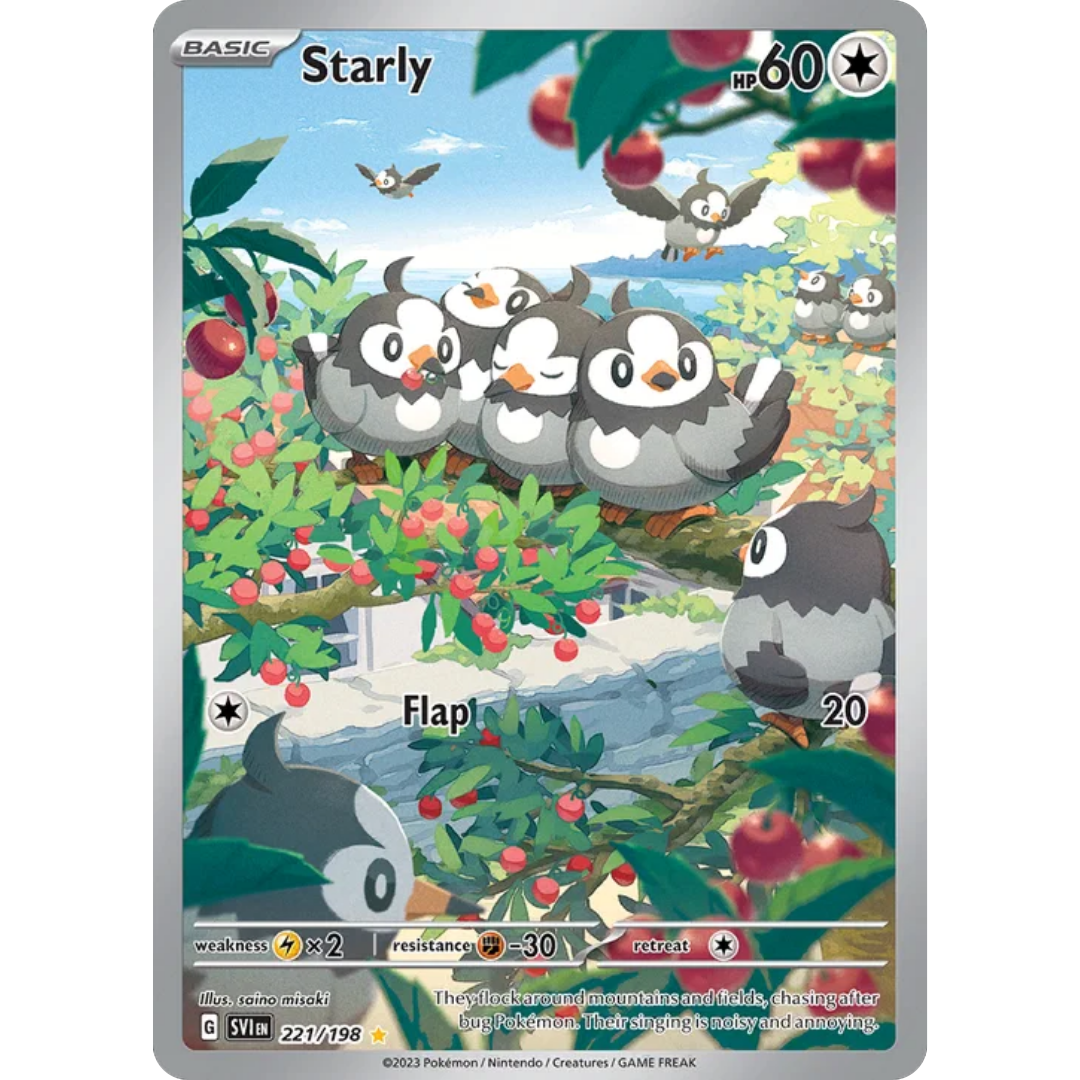 Starly (221/198) [Scarlet & Violet: Base Set]