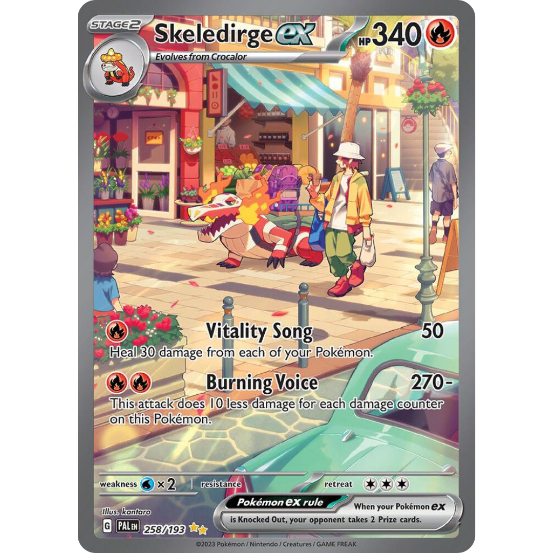 Skeledirge ex (258/193) [Scarlet & Violet: Paldea Evolved]
