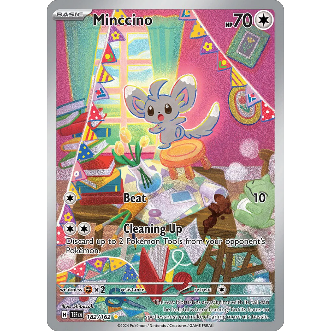 Minccino (182/162) [Scarlet & Violet: Temporal Forces]