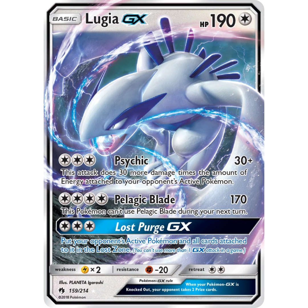 Lugia GX (159/214) [Sun & Moon: Lost Thunder]