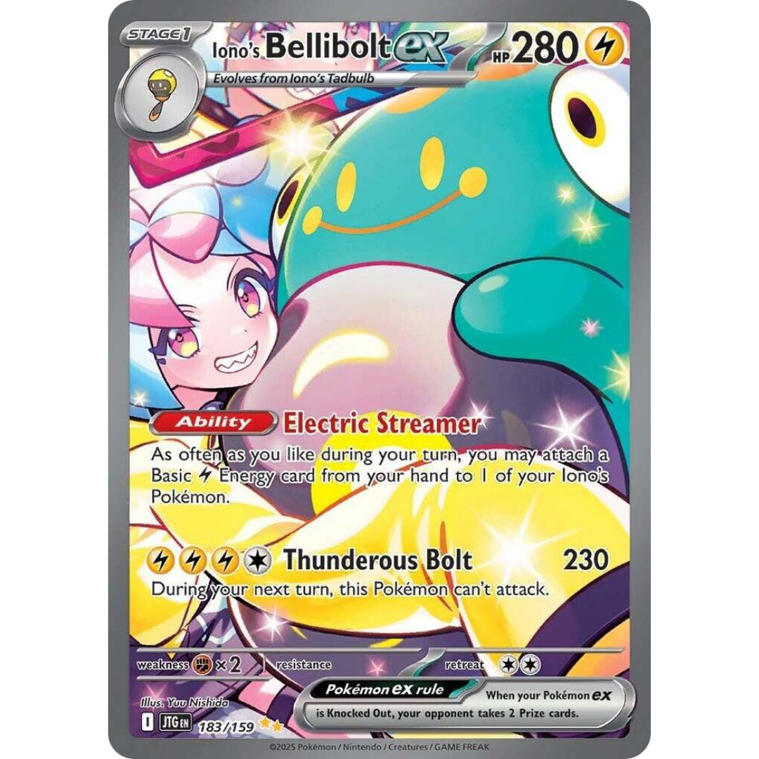 Iono's Bellibolt ex (183/159) [Scarlet & Violet: Journey Together]