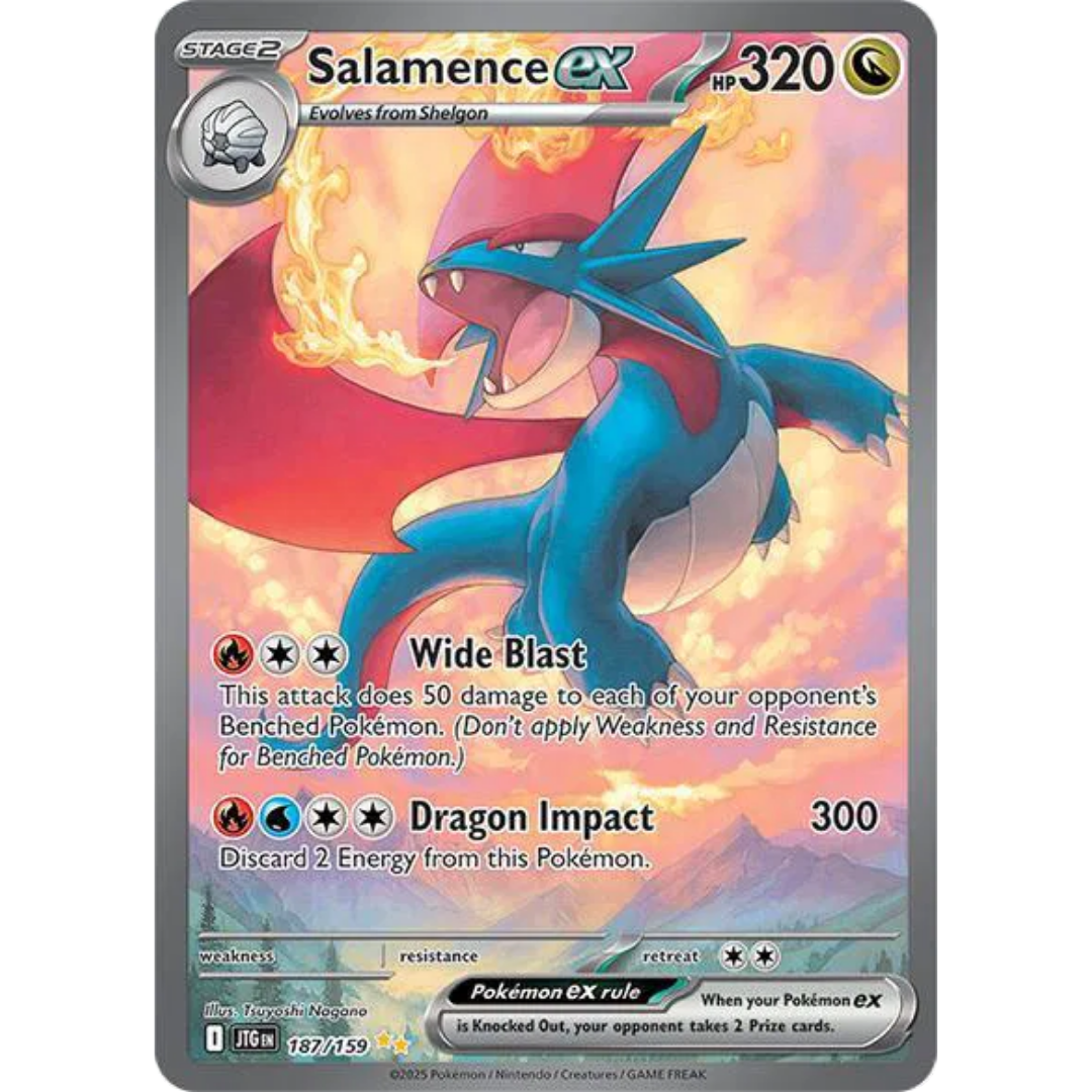Salamence ex (187/159) [Scarlet & Violet: Journey Together]