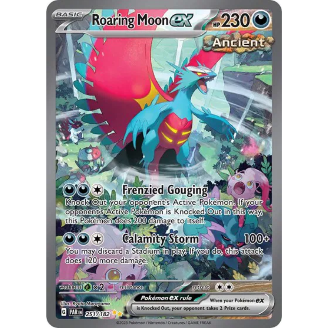 Roaring Moon ex (251/182) [Scarlet & Violet: Paradox Rift]