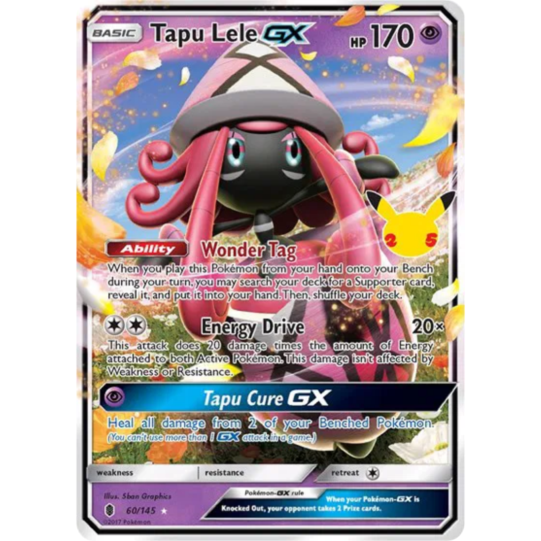 Tapu Lele GX (60/145) [Celebrations: 25th Anniversary - Classic Collection]