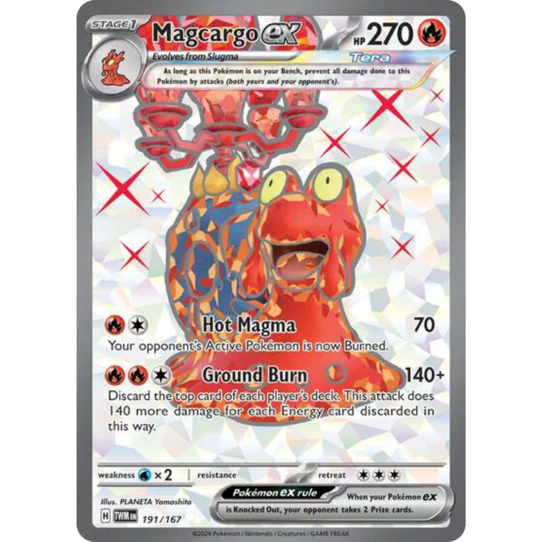 Magcargo ex (191/167) [Scarlet & Violet: Twilight Masquerade]