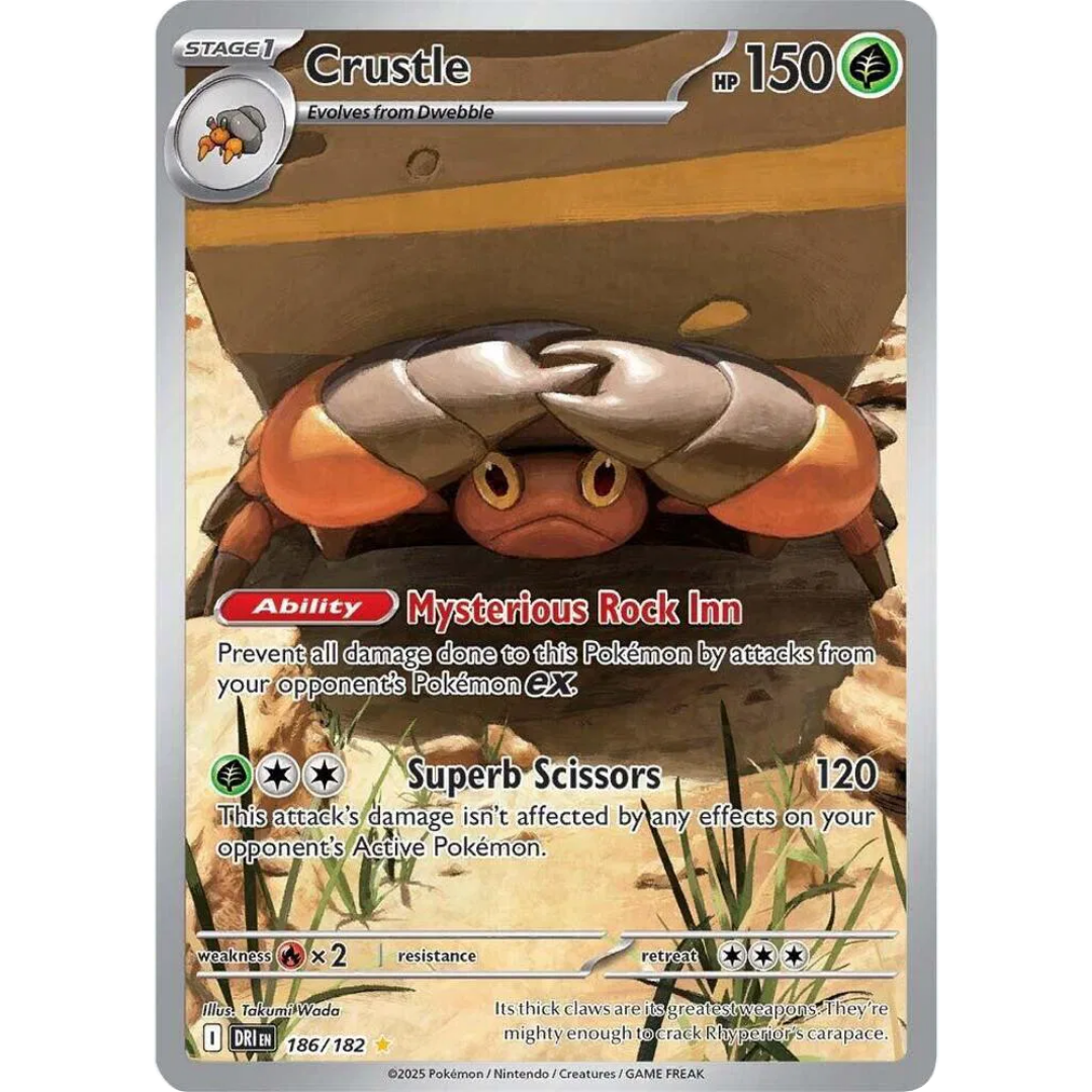 Crustle (186/182) [Scarlet & Violet: Destined Rivals]
