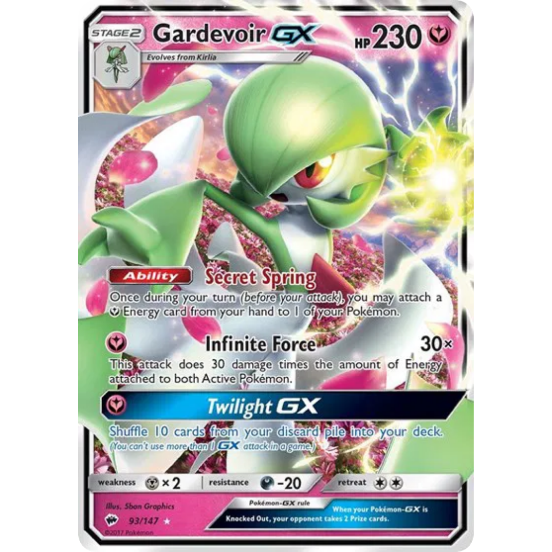 Gardevoir GX (93/147) [Sun & Moon: Burning Shadows]