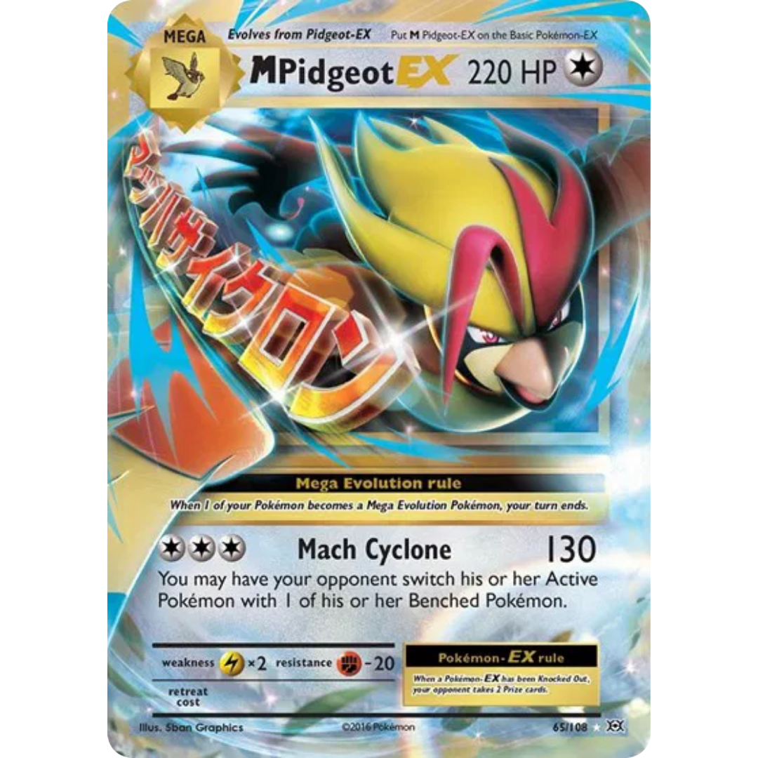 M Pidgeot EX (65/108) [XY: Evolutions]