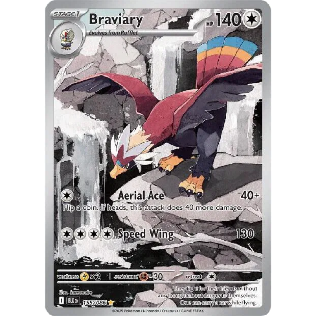 Braviary (155/086) [Scarlet & Violet: Black Bolt]