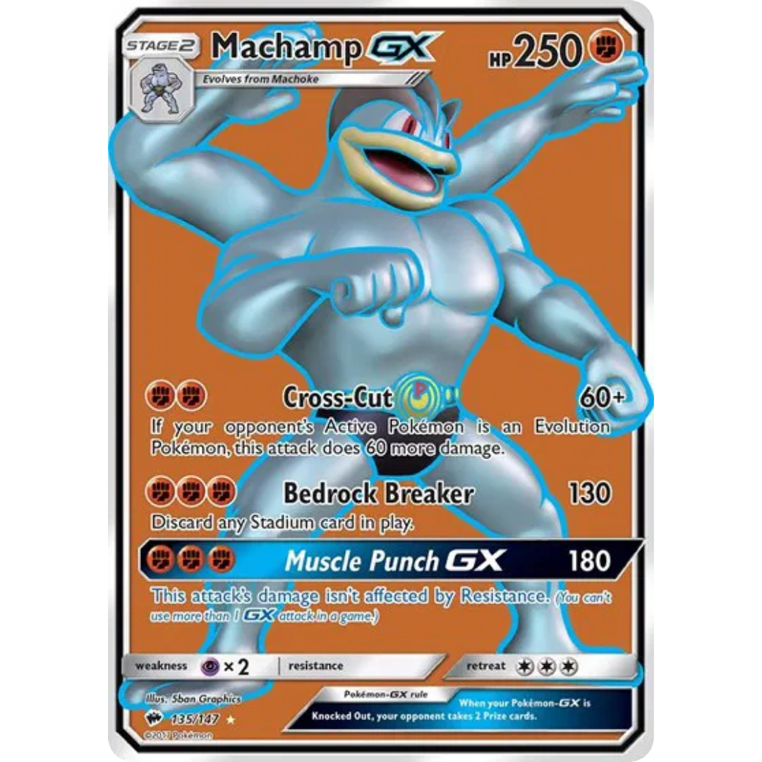 Machamp GX (135/147) [Sun & Moon: Burning Shadows]