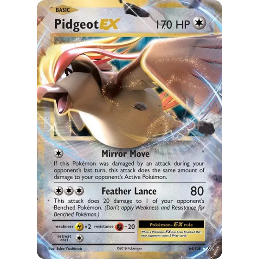 Pidgeot EX (64/108) [XY: Evolutions]