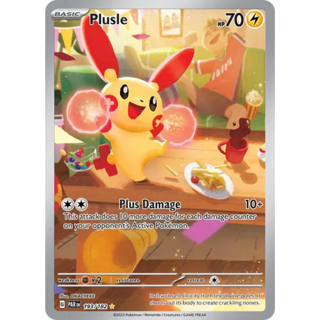 Plusle (193/182) [Scarlet & Violet: Paradox Rift]