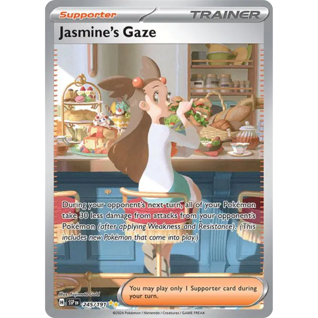 Jasmine's Gaze (245/191) [Scarlet & Violet: Surging Sparks]