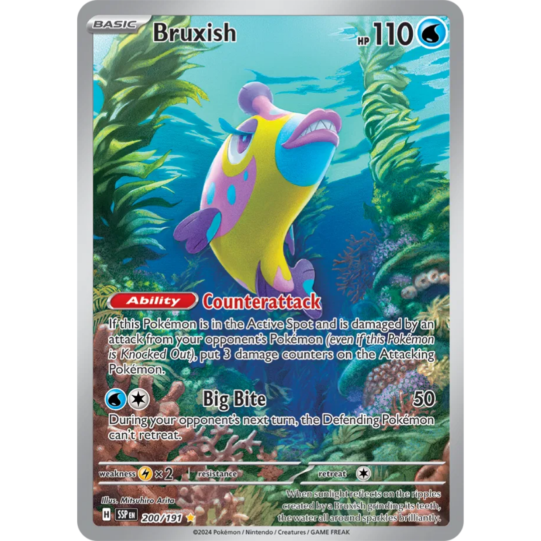 Bruxish (200/191) [Scarlet & Violet: Surging Sparks]