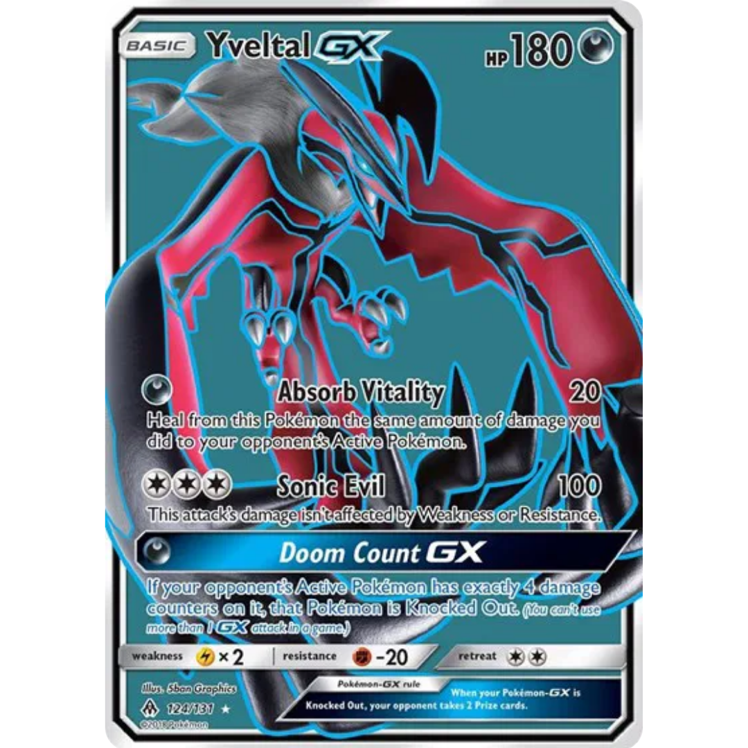 Yveltal GX (124/131) [Sun & Moon: Forbidden Light]
