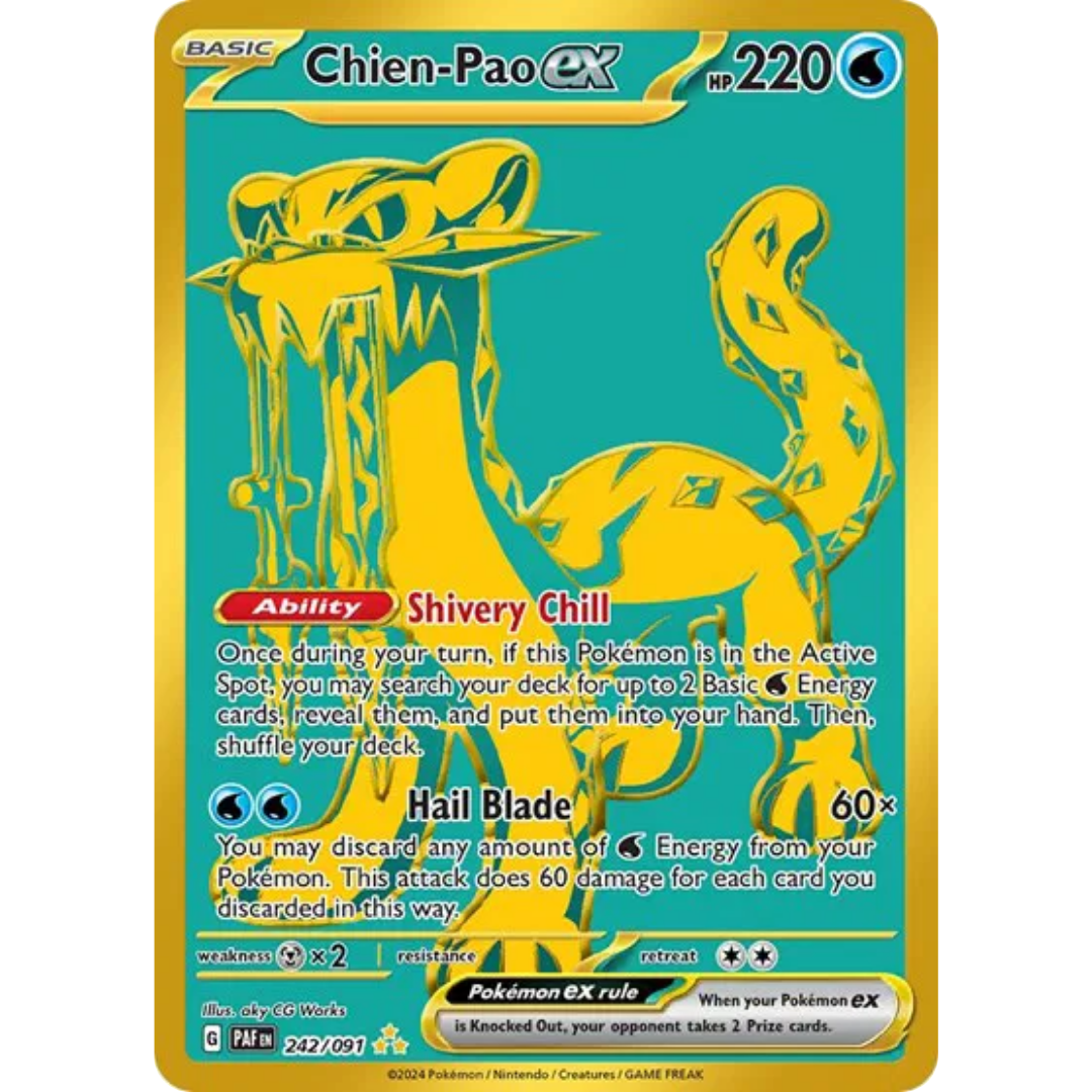 Chien-Pao ex (242/091) [Scarlet & Violet: Paldean Fates]