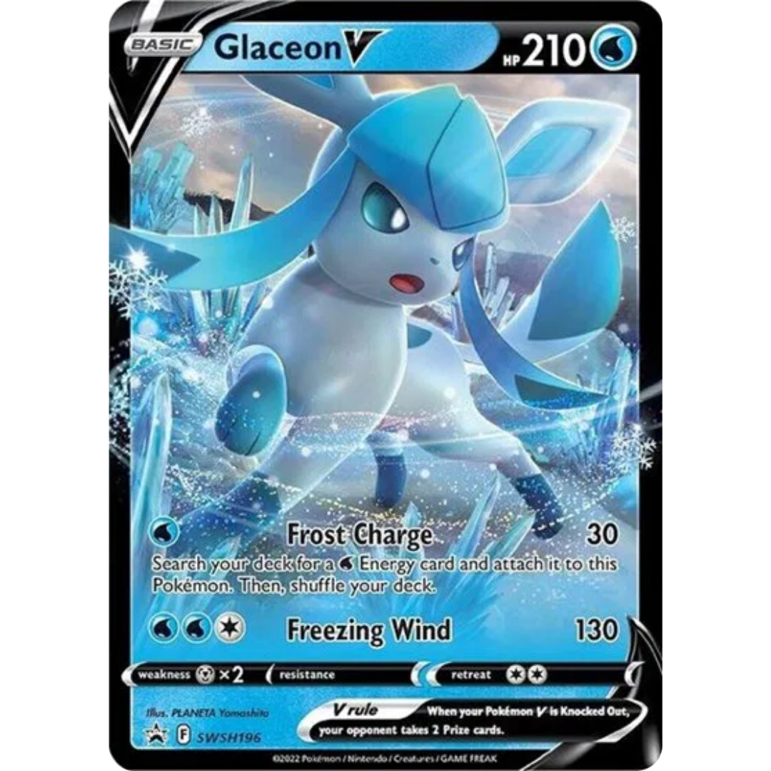 Glaceon V (SWSH196) [Sword & Shield: Black Star Promos]