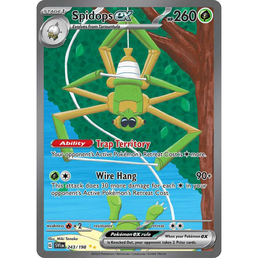 Spidops ex (243/198) [Scarlet & Violet: Base Set]