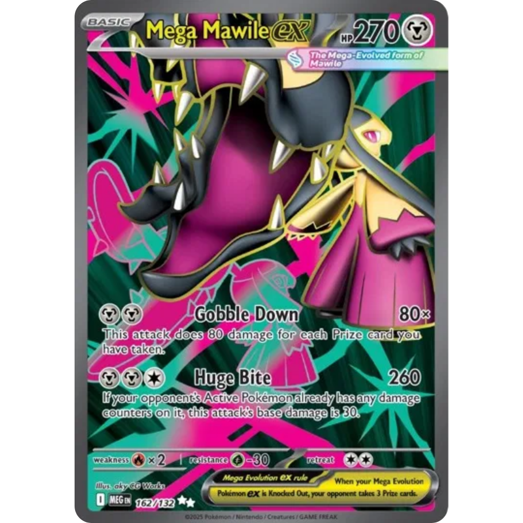 Mega Mawile ex (162/132) [Mega Evolution: Base Set]