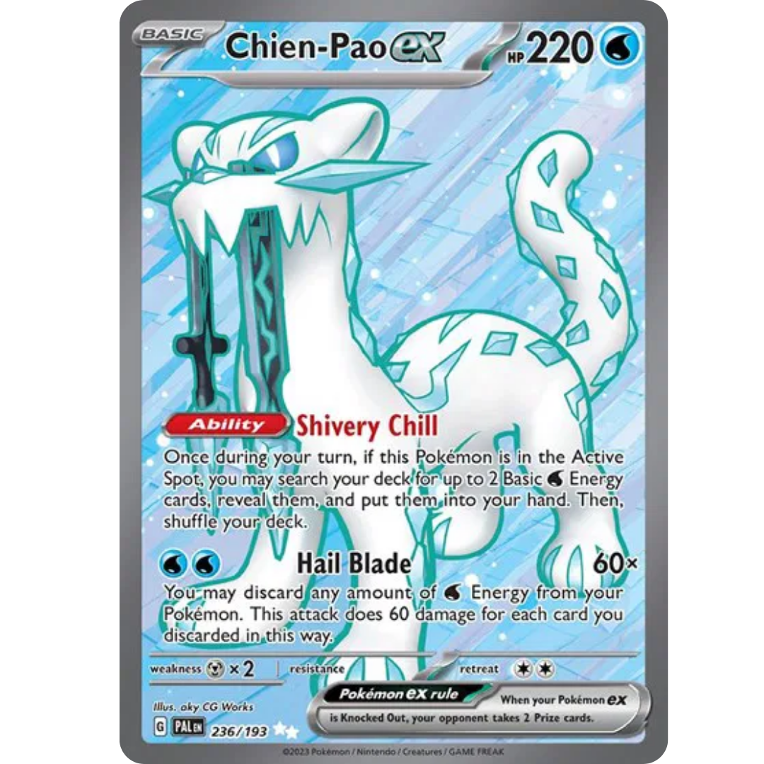 Chien-Pao ex (236/193) [Scarlet & Violet: Paldea Evolved]