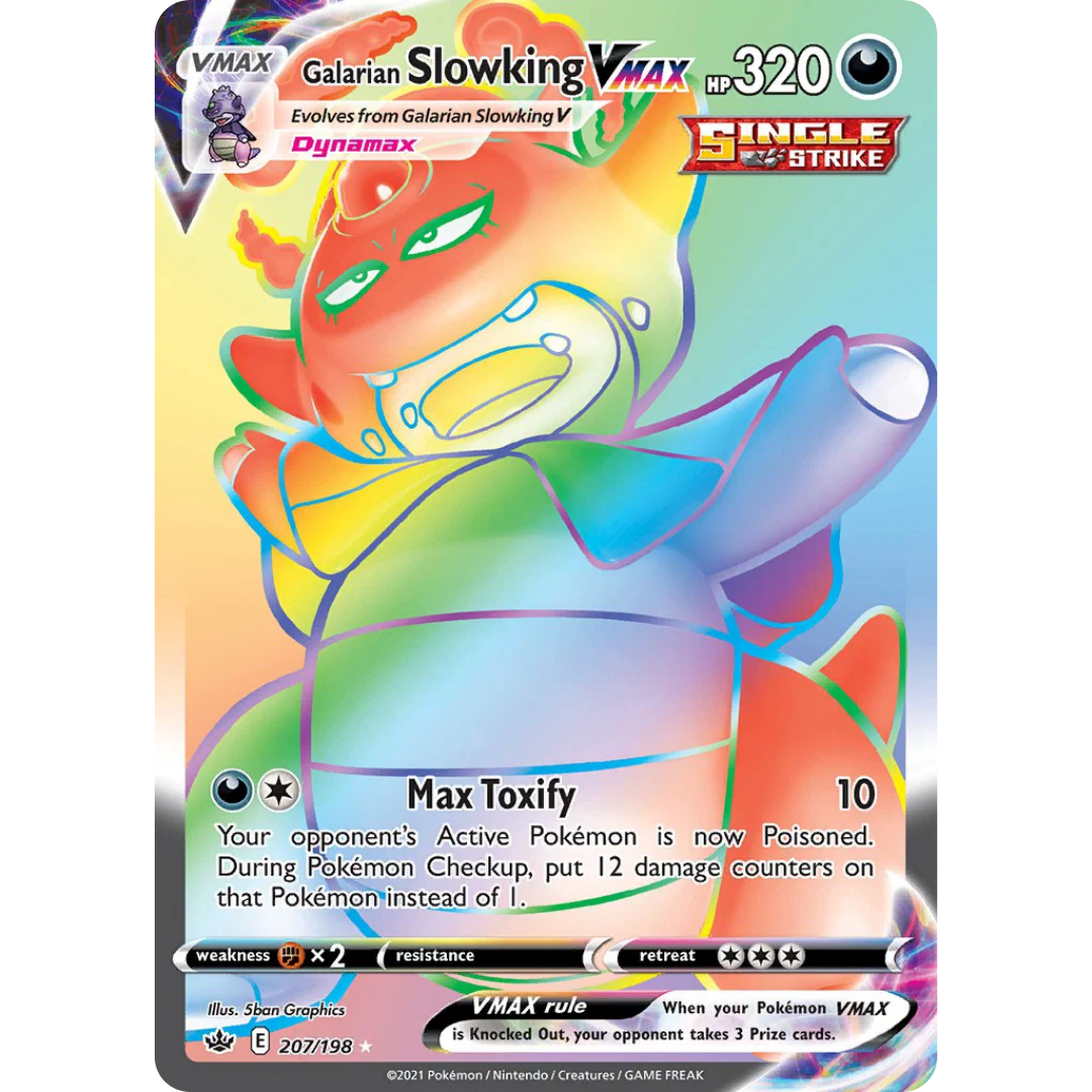 Galarian Slowking VMAX (207/198) [Sword & Shield: Chilling Reign]