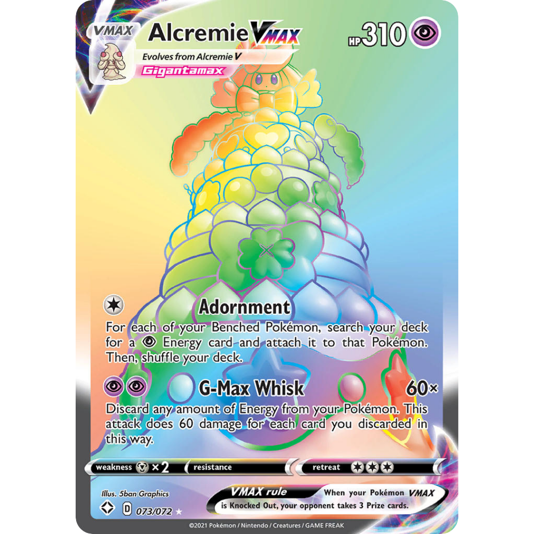 Alcremie VMAX (073/072) [Sword & Shield: Shining Fates]