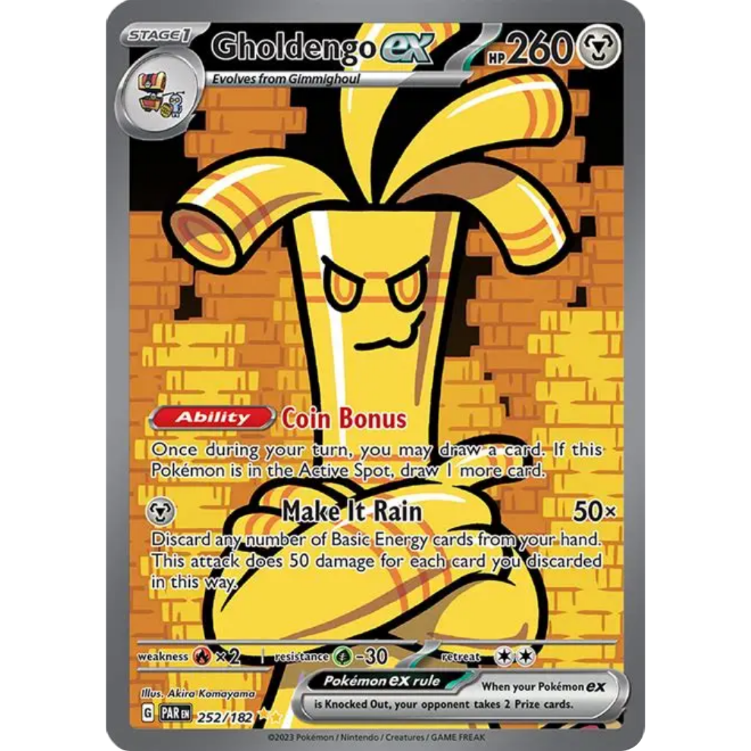 Gholdengo ex (252/182) [Scarlet & Violet: Paradox Rift]