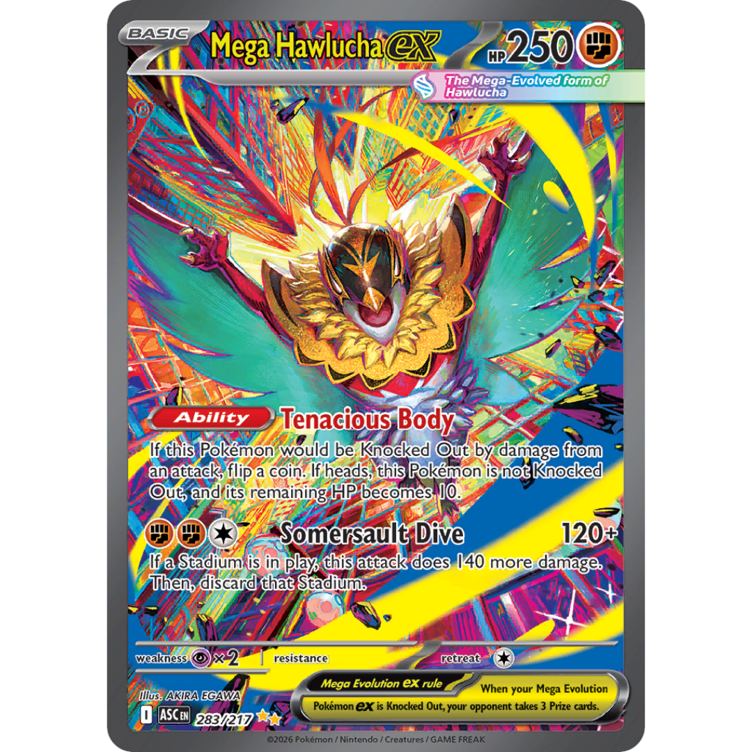 Mega Hawlucha ex (283/217) [Mega Evolution: Ascended Heroes]