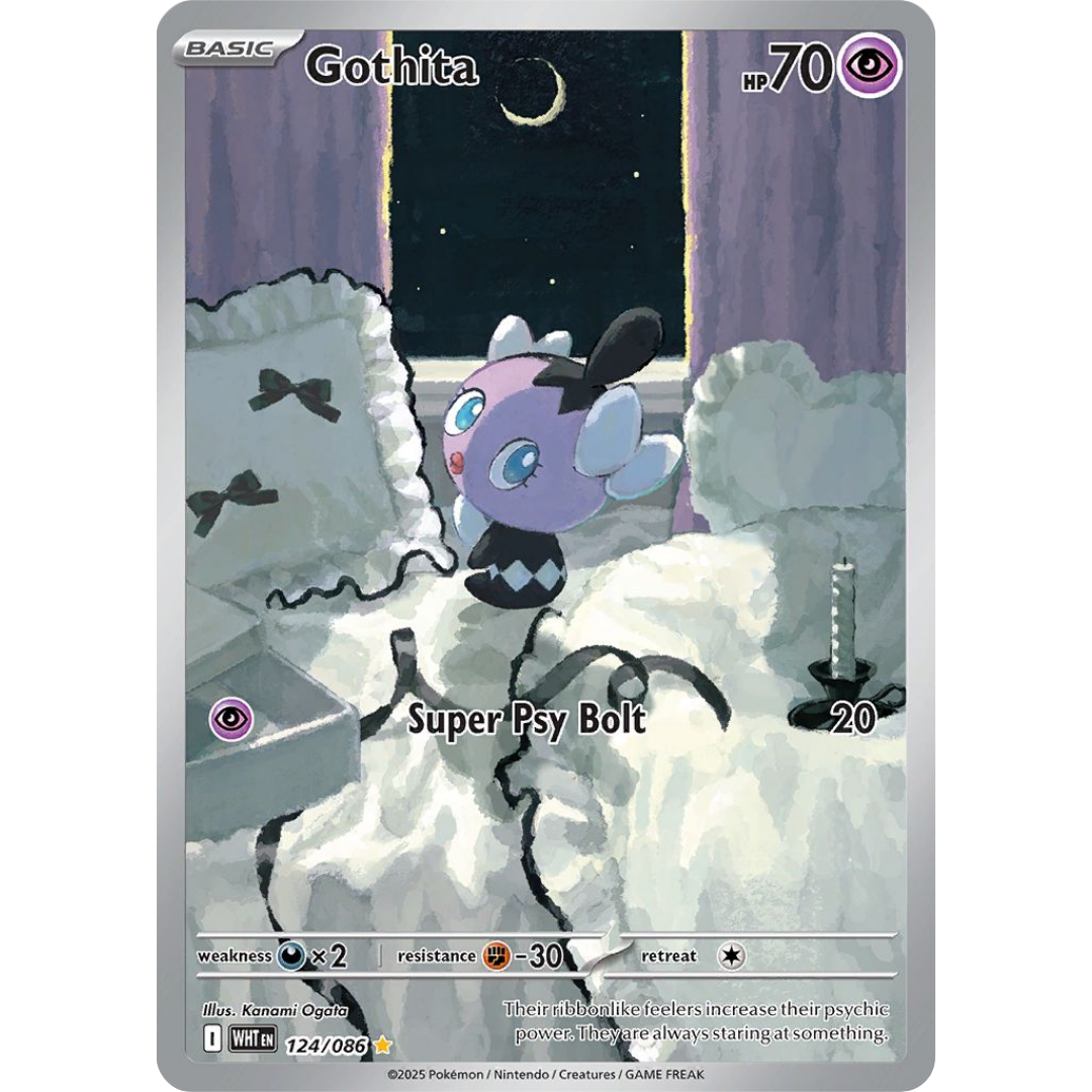 Gothita (124/086) [Scarlet & Violet: White Flare]