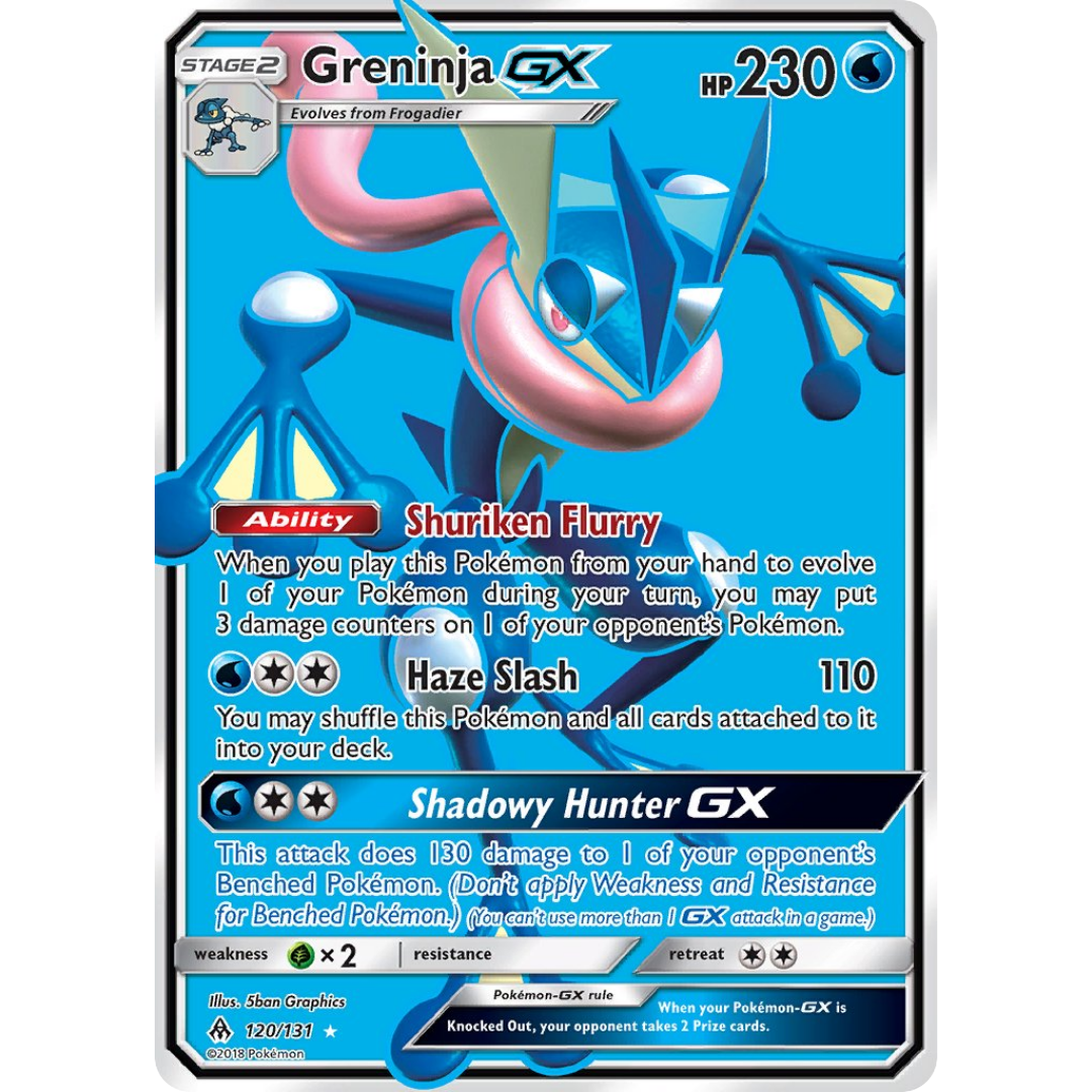 Greninja GX (120/131) [Sun & Moon: Forbidden Light]