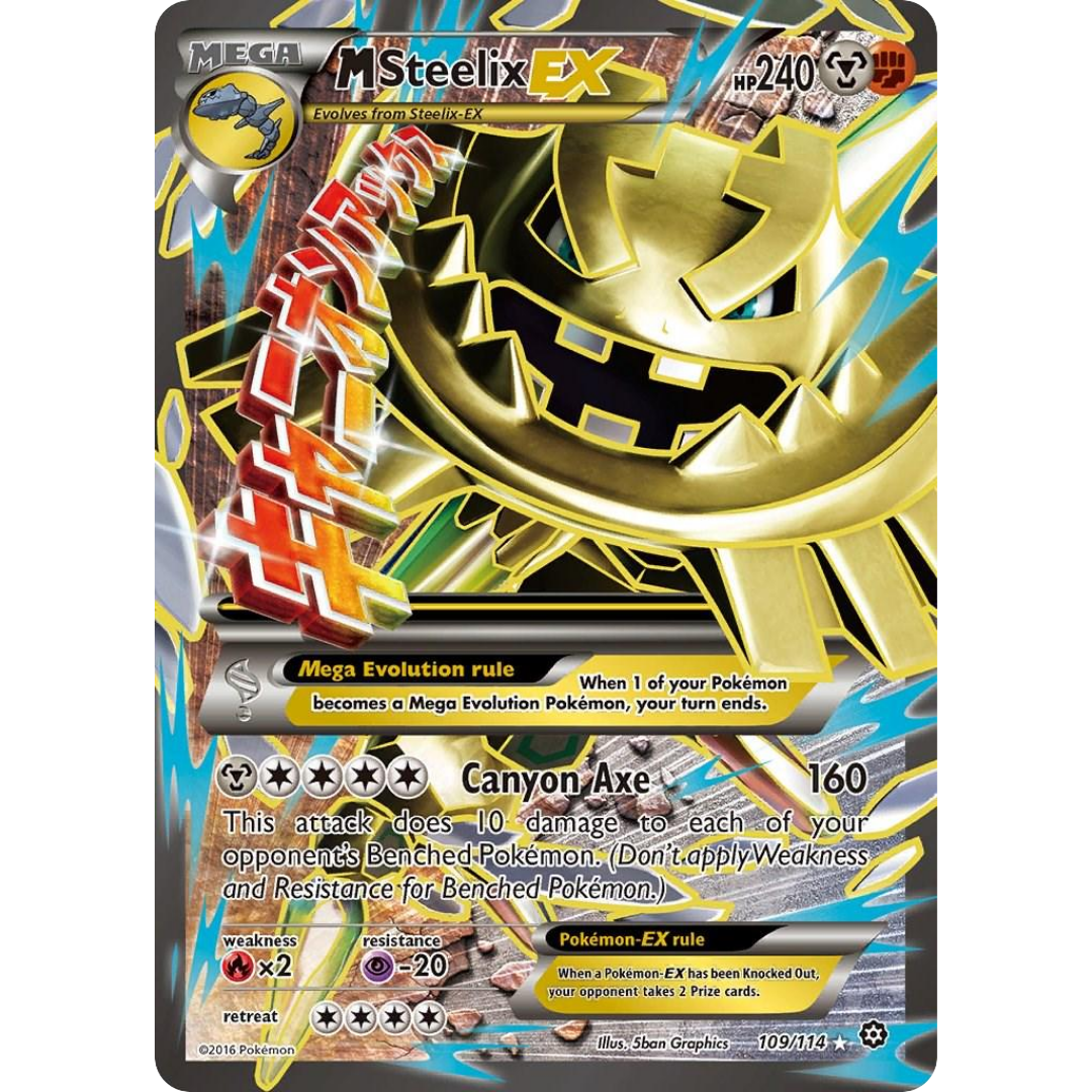 M Steelix EX (109/114) [XY: Steam Siege]