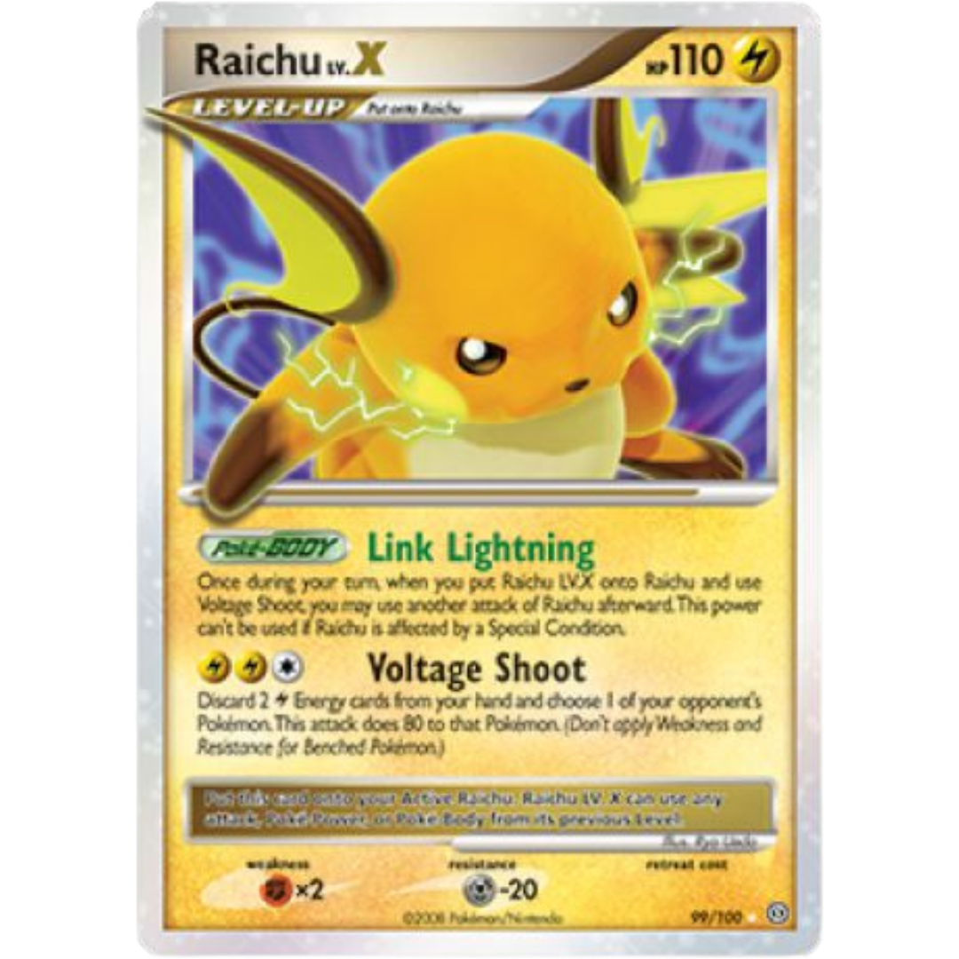 Raichu LV.X (99/100) [Diamond & Pearl: Stormfront]