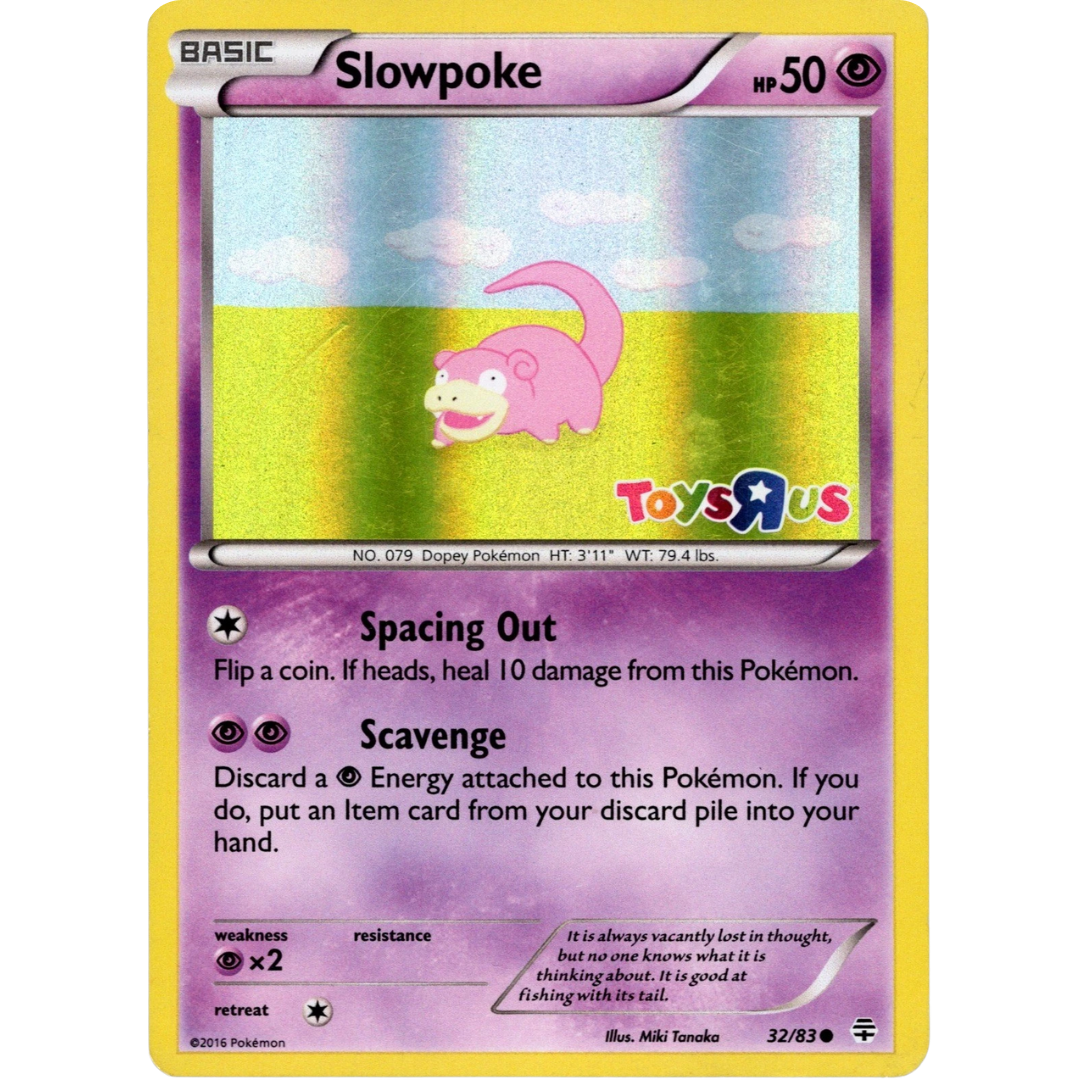 Slowpoke (32/83) (Toys R Us Promo) [XY: Generations]