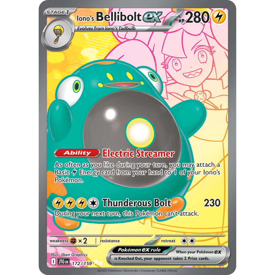Iono's Bellibolt ex (172/159) [Scarlet & Violet: Journey Together]