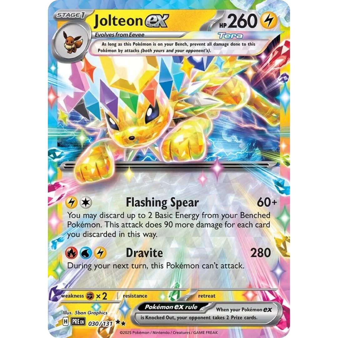 Jolteon ex (030/131) [Scarlet & Violet: Prismatic Evolutions]