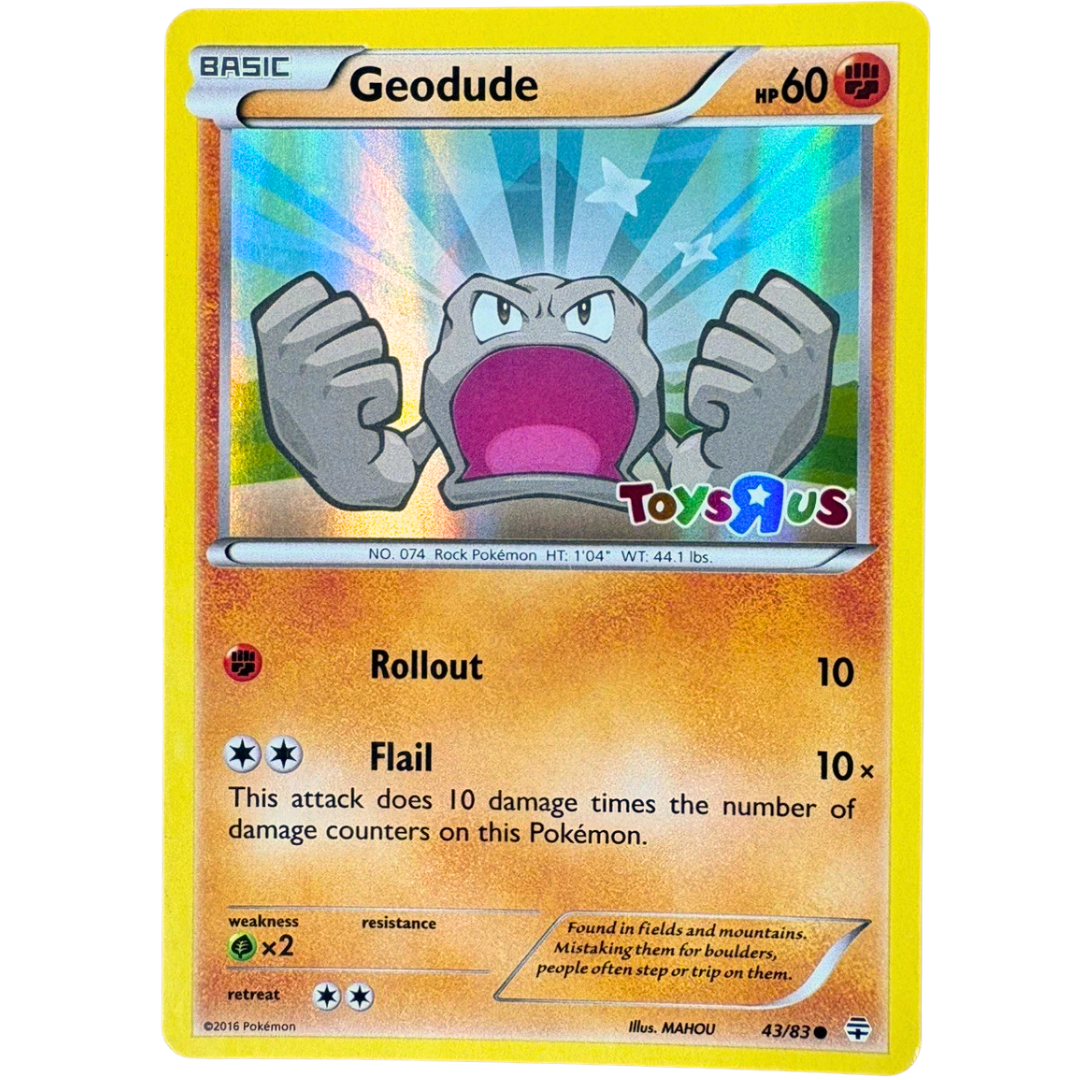 Geodude (Sealed) (43/83) (Toys R Us Promo) [XY: Generations]