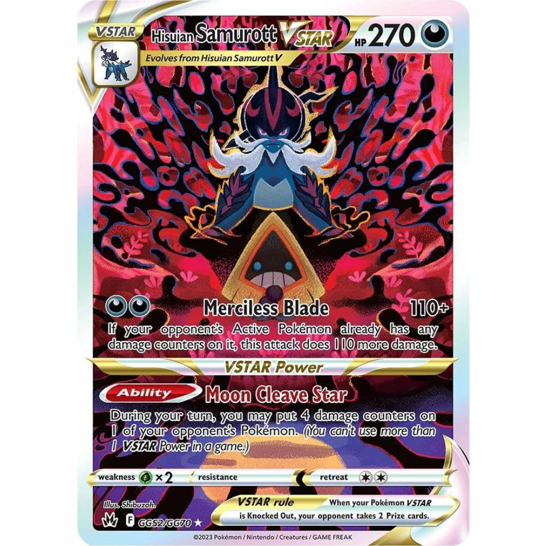 Hisuian Samurott VSTAR (GG52/GG70) [Sword & Shield: Crown Zenith]