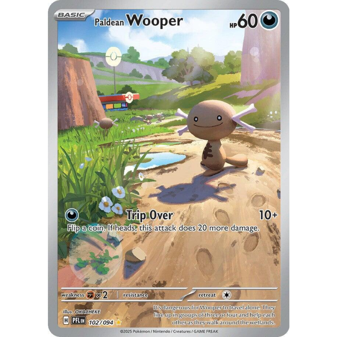 Paldean Wooper (102/094) [Mega Evolution: Phantasmal Flames]