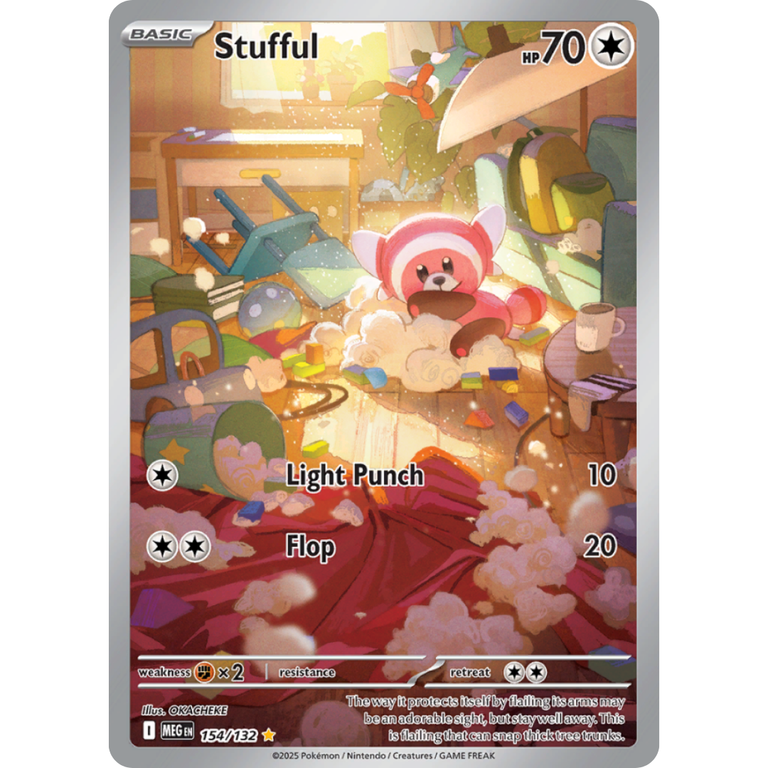 Stufful (154/132) [Mega Evolution: Base Set]