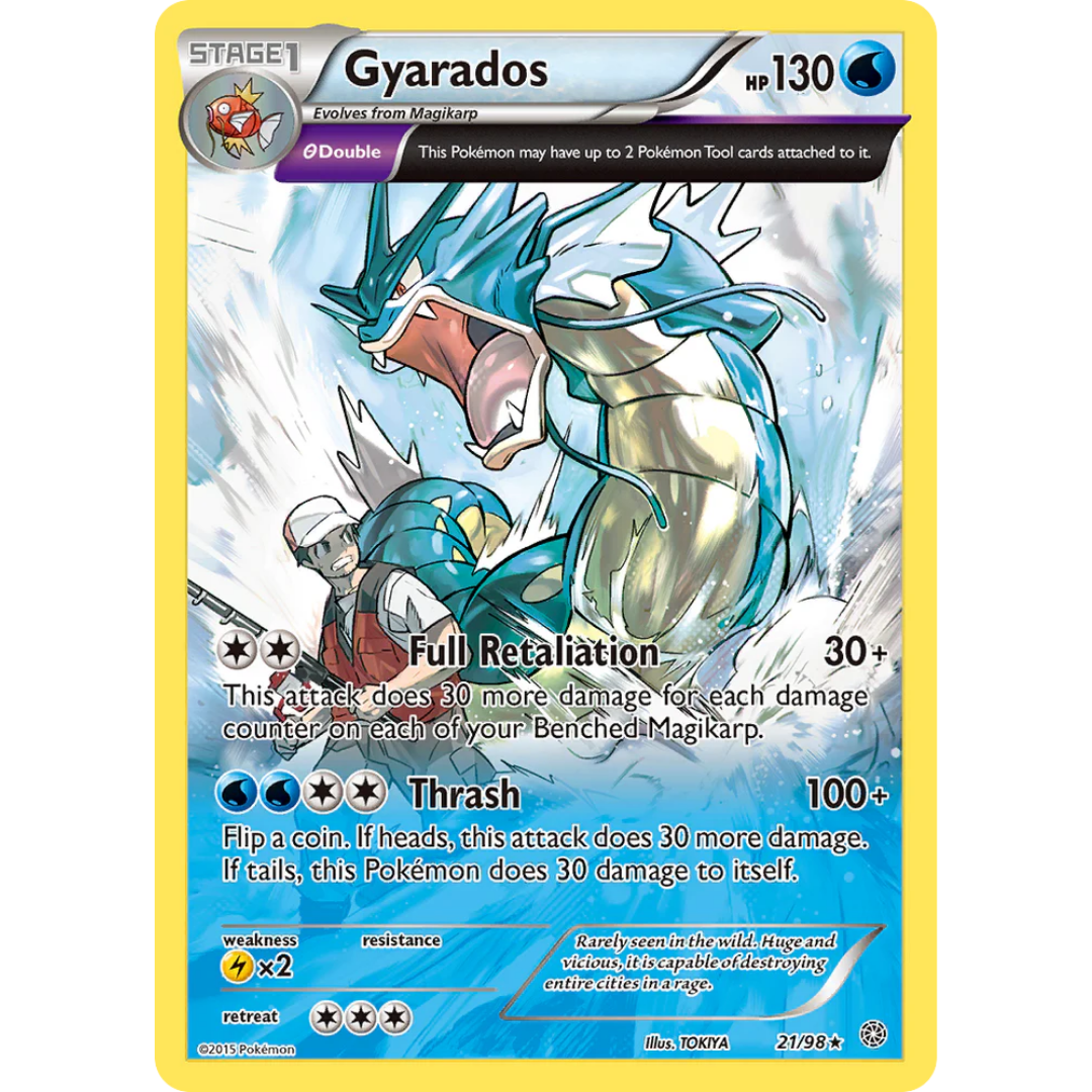 Gyarados Holofoil (21/98) [XY: Ancient Origins]