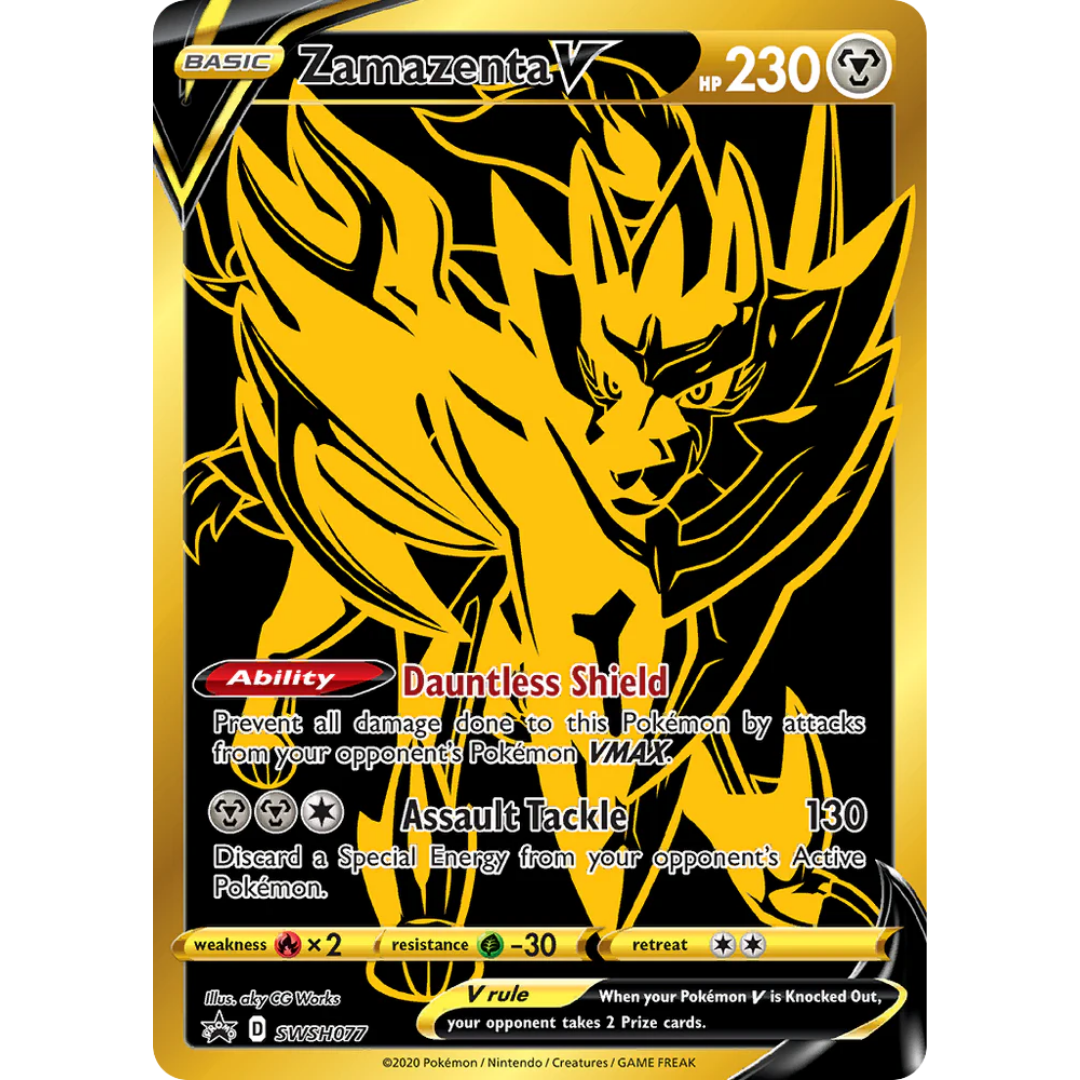 Zamazenta V (SWSH077) [Sword & Shield: Black Star Promos]