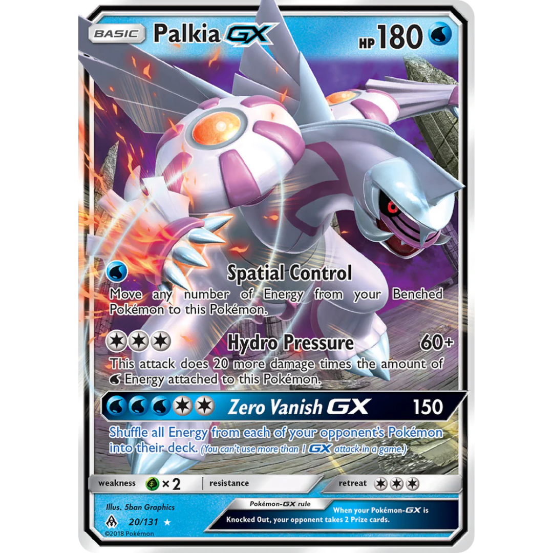 Palkia GX (20/131) [Sun & Moon: Forbidden Light]