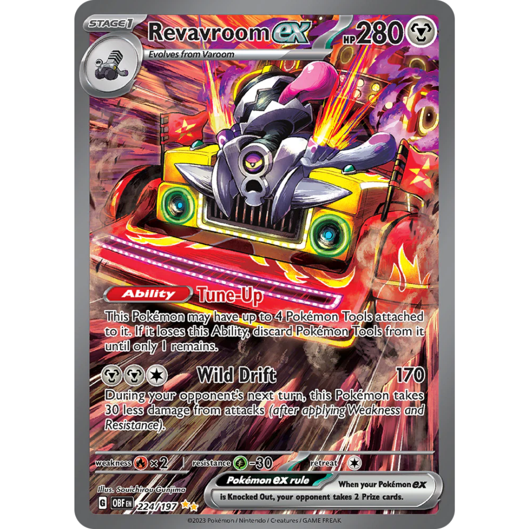 Revavroom ex (224/197) [Scarlet & Violet: Obsidian Flames]