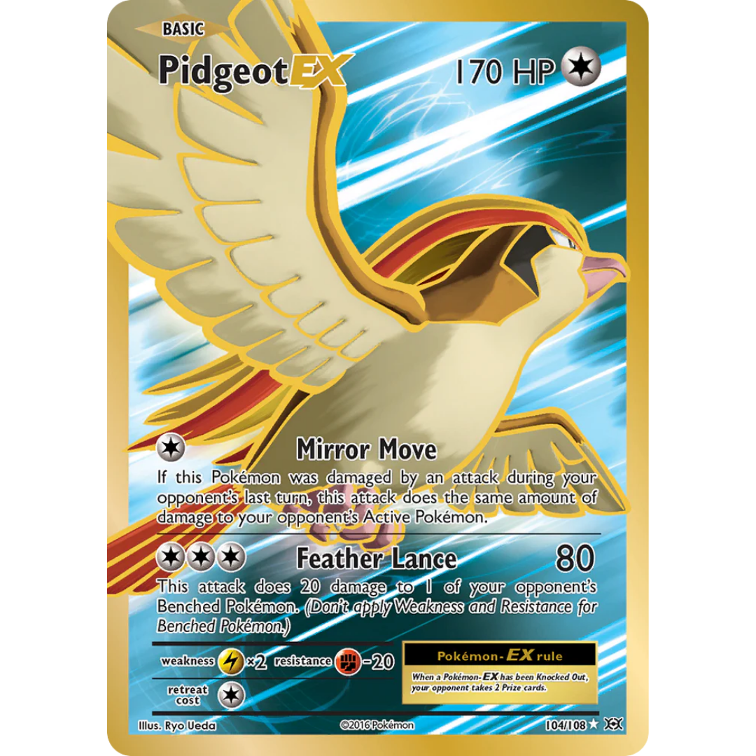 Pidgeot EX (104/108) [XY: Evolutions]