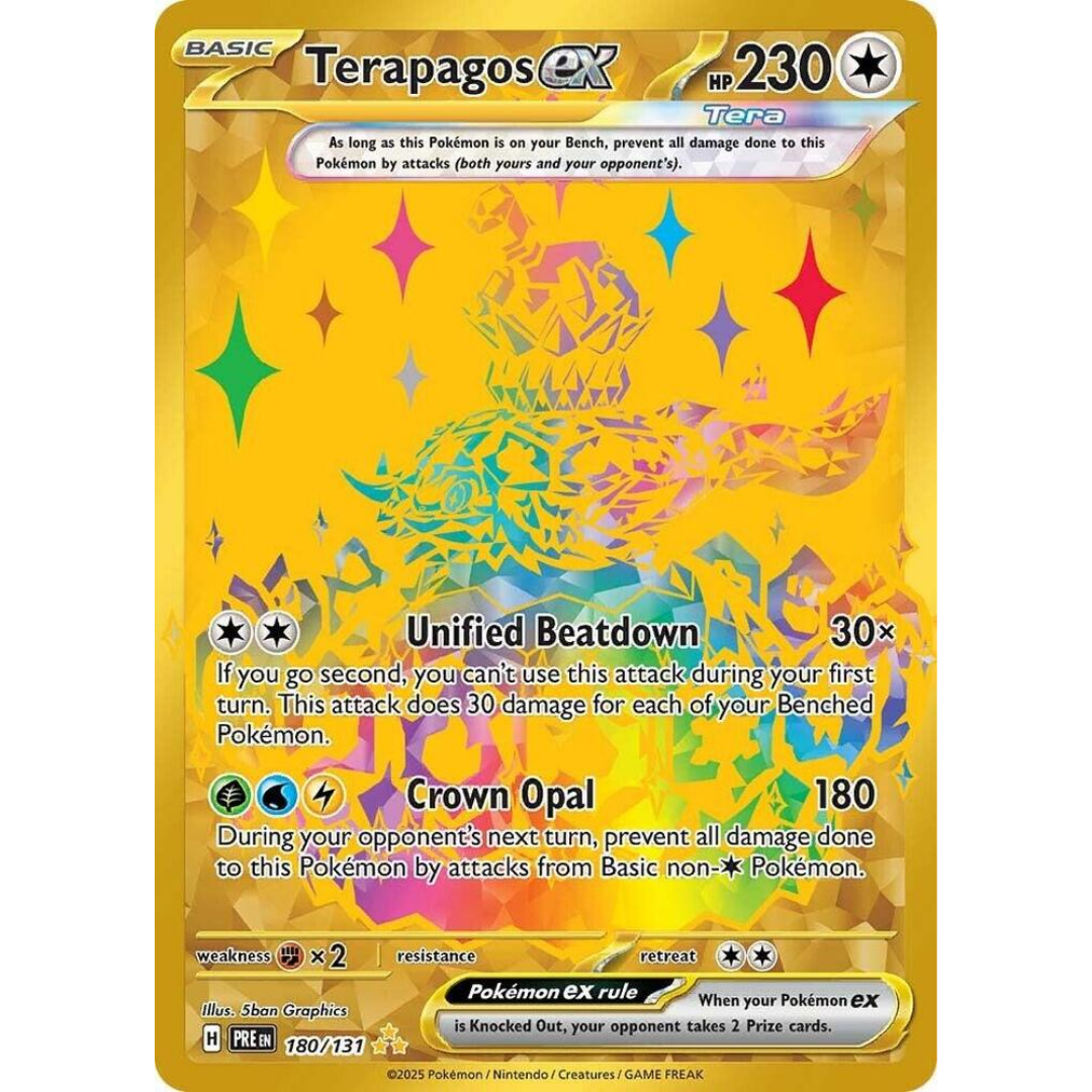Terapagos ex (180/131) [Scarlet & Violet: Prismatic Evolutions]