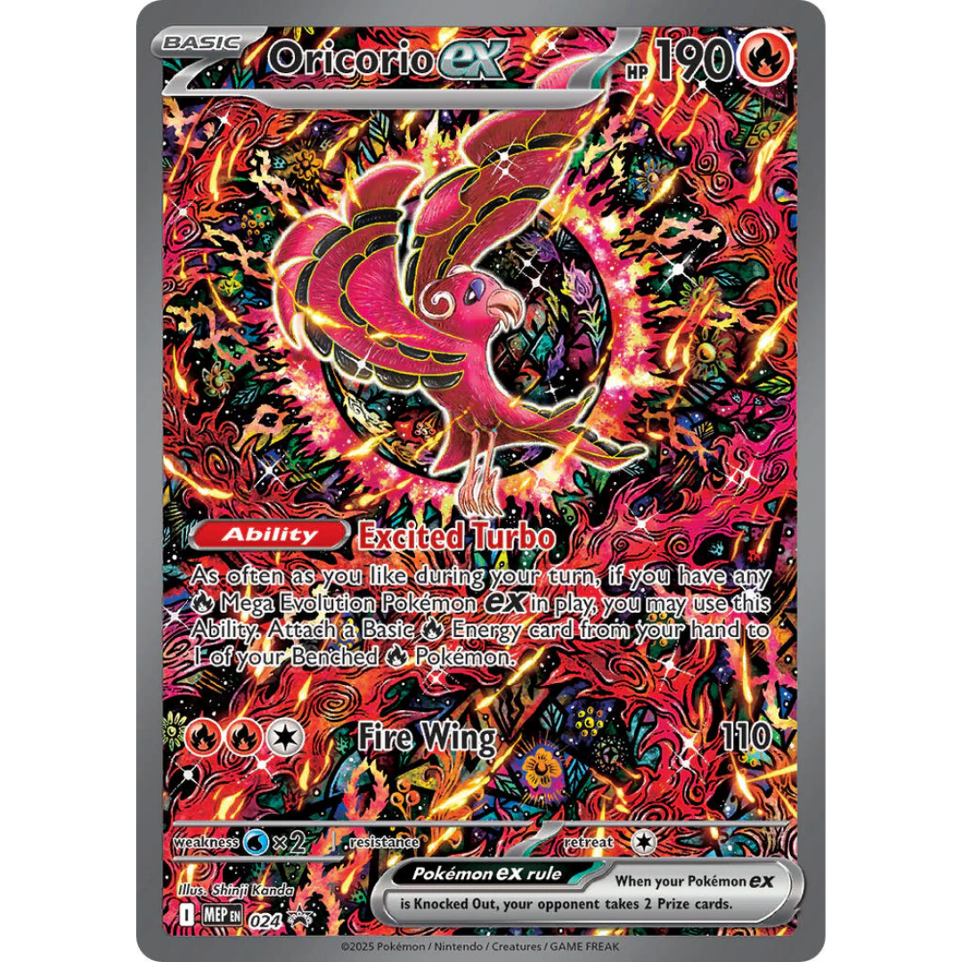 Oricorio ex (024) [Mega Evolution Promo]