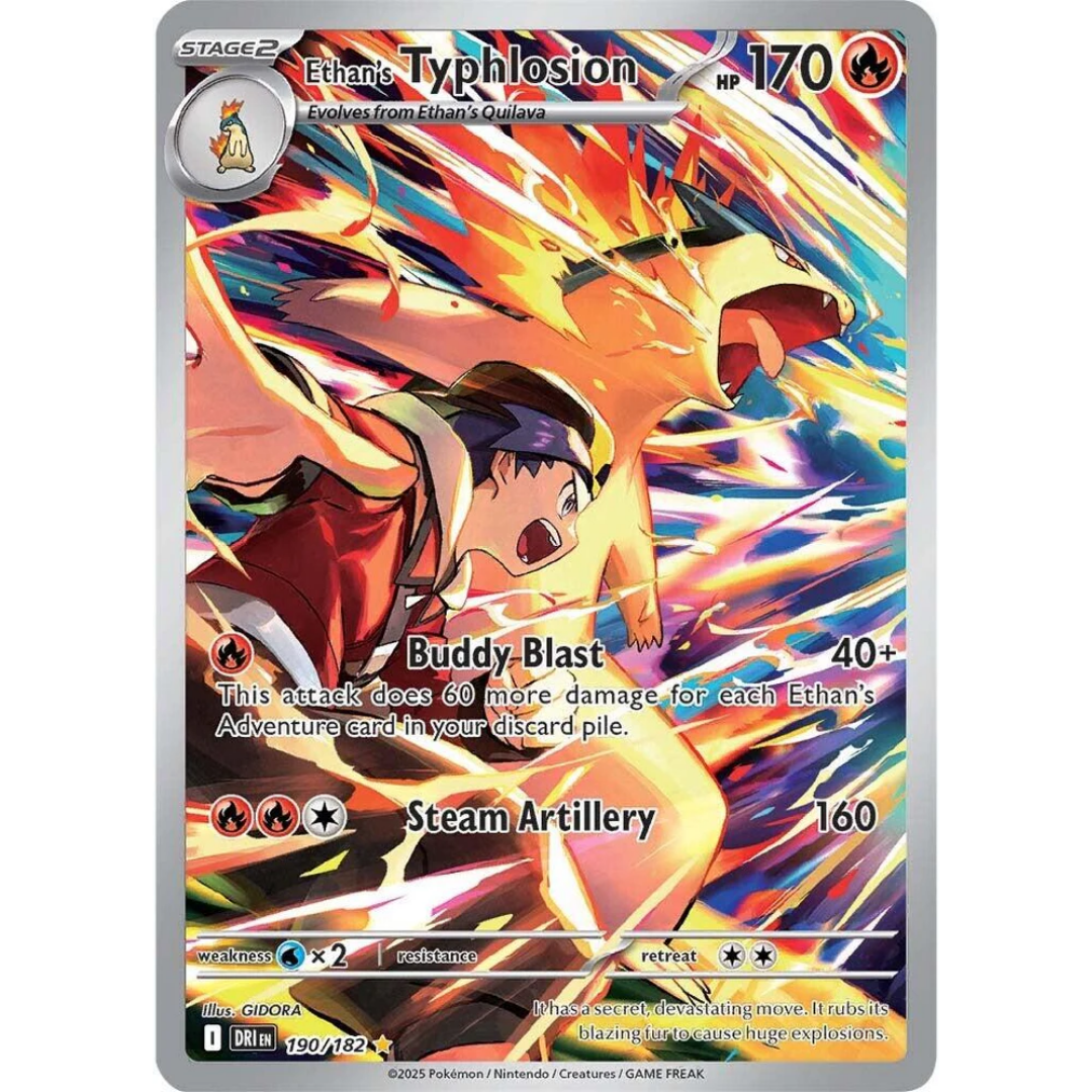 Ethan's Typhlosion (190/182) [Scarlet & Violet: Destined Rivals]